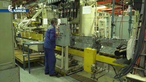 卡瑪茲發動機廠 現代化R6發動機裝配線配備新型螺母扳手，提升裝配精度與效率